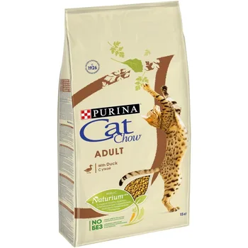 

Cat Chow Adult для взрослых кошек, Утка, 15 кг