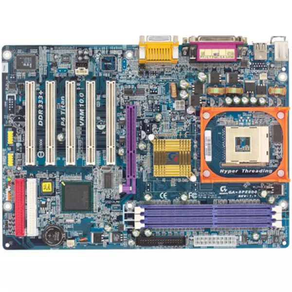 б/у системная плата сокет 478 GigaByte GA-8PE800 | Компьютеры и офис