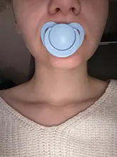 Chupete de gran tamaño para adultos en forma de mariposa, pezón de silicona para suministros para adultos