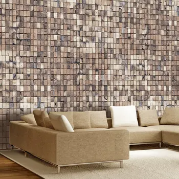 

Wall mural-Brick mosaic - 150x105 cm