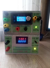 AMP Detector Tester Ammeter Voltmeter-Panel Led-Display Adjustable 100v 10a 200V DC LCD