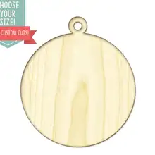 Подвеска с вырезами по дереву-на заказ Выберите свой размер-Лазерная Резка деревянных художественных принадлежностей для рукоделия Настенный декор свадебный детский DCS0009