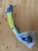 Tubo de buceo para centro de natación, boquilla de silicona completamente seco para natación subacuática, equipo de respiración de aire, 1 Uds.