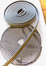 Seal-Strip Rubber-Seal Windows-Foam Self-Adhesive Avoidance Collision Soundproofing P-E-Type-Doors