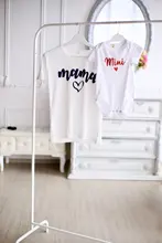 2020, ropa a juego para mamá e hijo, camisas de verano de apariencia familiar, mono de mamá y Mini bebé, Conjunto de camiseta para mamá