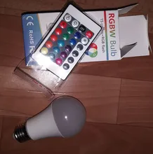 Spotlight-Bulb Bombillas Led-Rgb-Lamp Remote-Control Dimmable E27 110V 220V 10W 2835