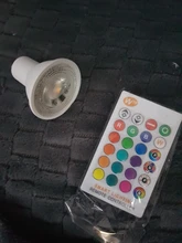 RGB Lamp Bombillas Led-Spots-Light Remote-Control Rgbww-Gu10 Led gu-10 220V 16-Colors
