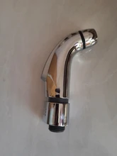 1 Pc Chrome ABS Toilet Handheld Bidet Sprayer Shattaf Cloth Diaper Enema Shower Head