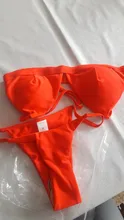 Conjunto de Bikini sólido de 9 colores, bañador Sexy de realce para mujer, traje de baño brasileño de cintura baja con cuello Halter, traje de baño de dos piezas 2021