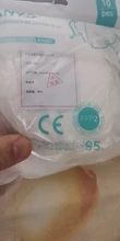 Mascarilla FFP2 KN95 de 5 capas con filtro reutilizable, máscara protectora para la boca, antigotas, KN95, CE, 100 Uds.