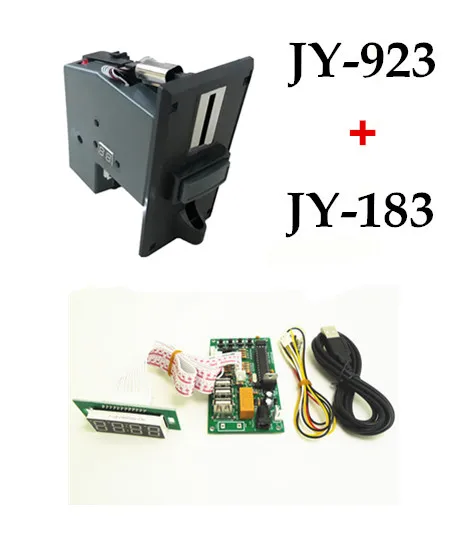 

JY-923 multi coin selector with JY-183 USB timer board, control keyboard, mouse, any USB devices