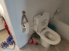Bracket Towel-Rack Toilet-Accessories-Set Sticker Paper-Holder Bathroom Wooden Hook Nail-Free