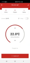 Tuya Smart ZigBee-válvula termostática programable, actuador de radiador TRV, controlador de temperatura, compatible con Alexa