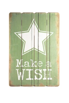 

Decorative table top VINTAGE Star green 40X60