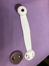 Cerradura multifunción de doble botón para cajón de bebé, cierre antipellizco para puerta de refrigerador, protección de seguridad para niños, candado de inodoro para cajón