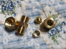 1/2-Pipe-Fitting Compression-Union Brass Od-Tube 3/16-