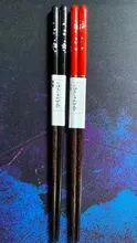 Wooden Chopsticks Cherry Tableware Long Vanzlife No-Slip Pointed Creative