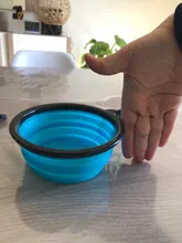 Silicone Bowl Puppy-Food-Container-Feeder Dog-Pet Folding Travel Collapsible Outdoor