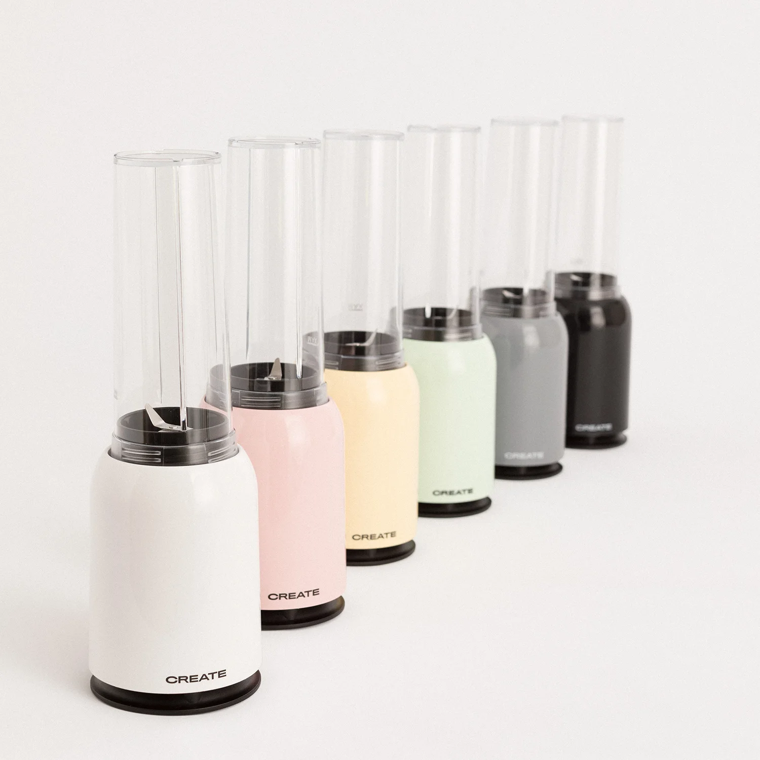 CREATE - MOI SLIM, tumbler mixer with stainless steel electric grinder, 234W 0,4L jug, BPA free, portable