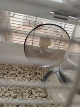 Hamster Wheel Treadmill Transparent Silent Jogging Small Pet-Supplies