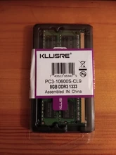 Kllisre DDR3L DDR3 laptop ram 4GB 8GB 1333 1600 1.35V 1.5V Notebook Memory sodimm