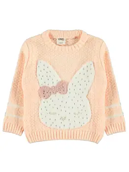 

Kids Soft Warm Knitted Sweater Solid Children Love Pattern Print Long Sleeve Top Toddler Knitwear Sweater 6-18 9,9-12months