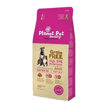 

Planet Pet Grain Free Salmon and Potatoes 12Kg