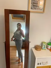 Karo888-pantalones vaqueros de cintura alta para mujer, de pitillo Pantalón ajustado, elásticos, informales, a la moda, novedad de 2020