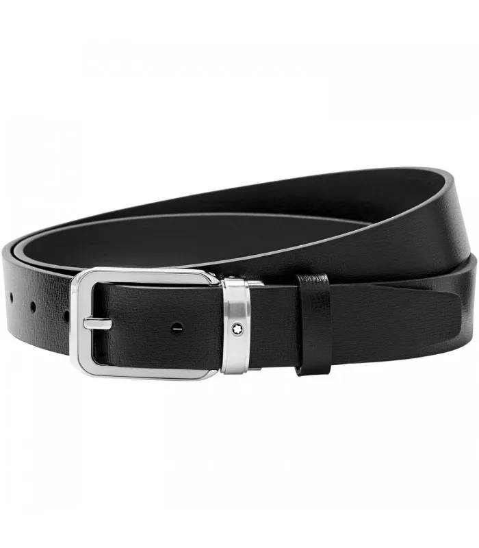 MONTBLANC; классическая обувь черного цвета с фигурной регулируемый ремень 114388