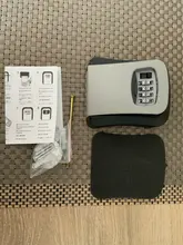 Caja de bloqueo de llave MOOL, caja de seguridad de llave de aleación de aluminio montada en pared, a prueba de agua, caja de bloqueo de llave de combinación de 4 dígitos para interior Outdoo