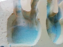 Mini nido de yeso para hormigas, nido plano, Red, hormiga, granja, Terrario de insectos