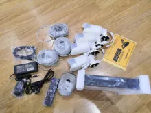 XMeye-cámara de seguridad IP POE de 5MP, Kits de sistema de vigilancia, 4 canales, SONY 335, Audio, impermeable, vídeo CCTV, AI, Onvif, NVR