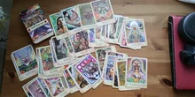 Juego de 78 tarjetas de adivinación de Tarot oculto, cartas de oráculo, tablero de naipes de fiesta familiar, Solomonic antiguo Magickal