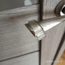 Door-Stopper Furniture-Protective Children Buffer Silica-Gel Transparent 4pcs Shockproof-Pad