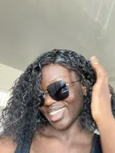 Pelucas de cabello humano malayo para mujeres negras, Bob corto de cabello humano rizado con cierre de encaje 4x4, prearrancado con pelo de bebé