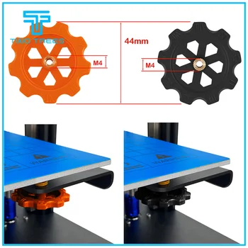 

1pcs 3D Printer Parts Heated Bed Leveling Nut M4 Adjustment Nut For Ender 5 CR-10 Ender 3 Bluer MK3 hotbed