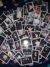 Álbum de sesión fotográfica para niños KPOP, 54 piezas, habla tú mismo, papel hecho a sí mismo, cartel con tarjetas fotográficas Luv