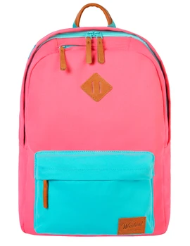 

Рюкзак United Academy, коллекция SUMMER BREEZE, канвас, кожа, микс фламинго