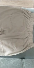 Garemay-pantalones de lino y algodón para mujer, pantalón holgado para mujer, pantalón informal de Color sólido, Harem, Capri de talla grande para mujer