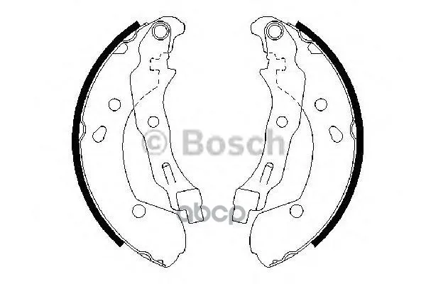Колодки Тормозные Барабанные Bosch арт. 0986487668