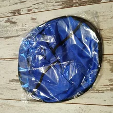Paño de corte de pelo para adultos y niños, delantal impermeable para salón de peluquería, capa de peluquería, color negro y azul, 1 unidad