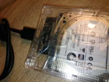 HDD Enclosure Case Stickers External-Hard-Drive-Case DIY Transparent SATA USB3.0 7-9.5mm