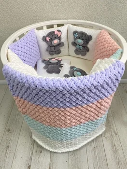 

Комплект в круглую/овальную кроватку "Пуффи Тедди" Комплекты в круглую/овальную кроватку