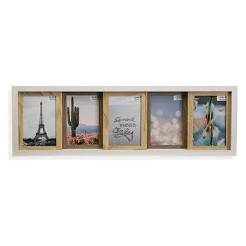 

Wall photo frame MDF Wood (4,5 x 19,4 x 62 cm)