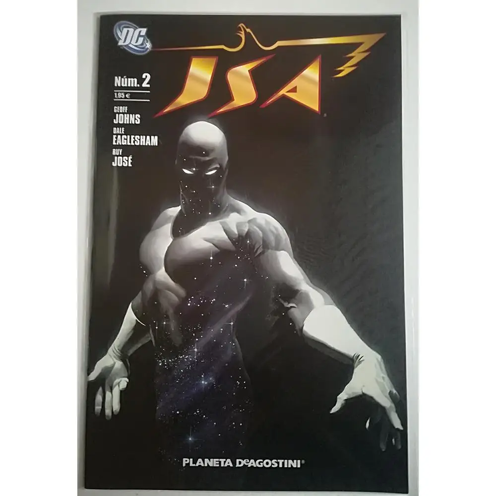 JSA No. 2 DC COMICS EDITORIAL PLANETA - 2008 LA SOCIEDA DE JUSTICIA 1ª Spanish edition COMIC BOOK author GEOFF JOHNS | Канцтовары для