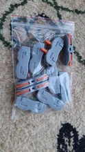 Blocks Wire-Connector Splicing-Terminal Led-Strip-Lighting Conductor-Rail-Conector 222-412