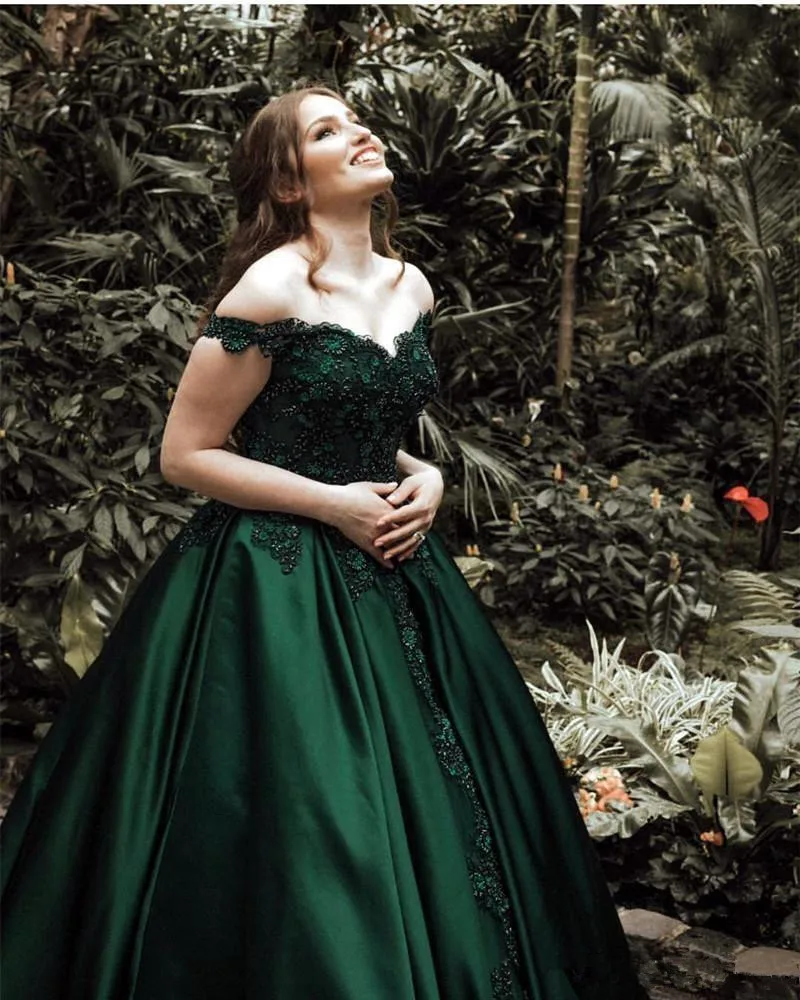 Винтажное вечернее платье с открытыми плечами Robe De Soiree vecheerнее платье аппликация из кружева, вышитая бисером бальное платье формальное платье