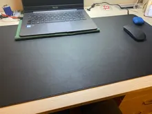 Alfombrilla de ratón grande para Gamer, tapete de escritorio de ante de cuero PU impermeable, alfombra para ratón teclado, Protector de mesa para Juegos de oficina