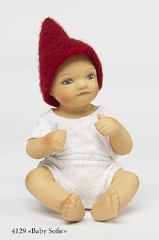 

Doll porcelain baby Sofie, 10 cm 10 cm