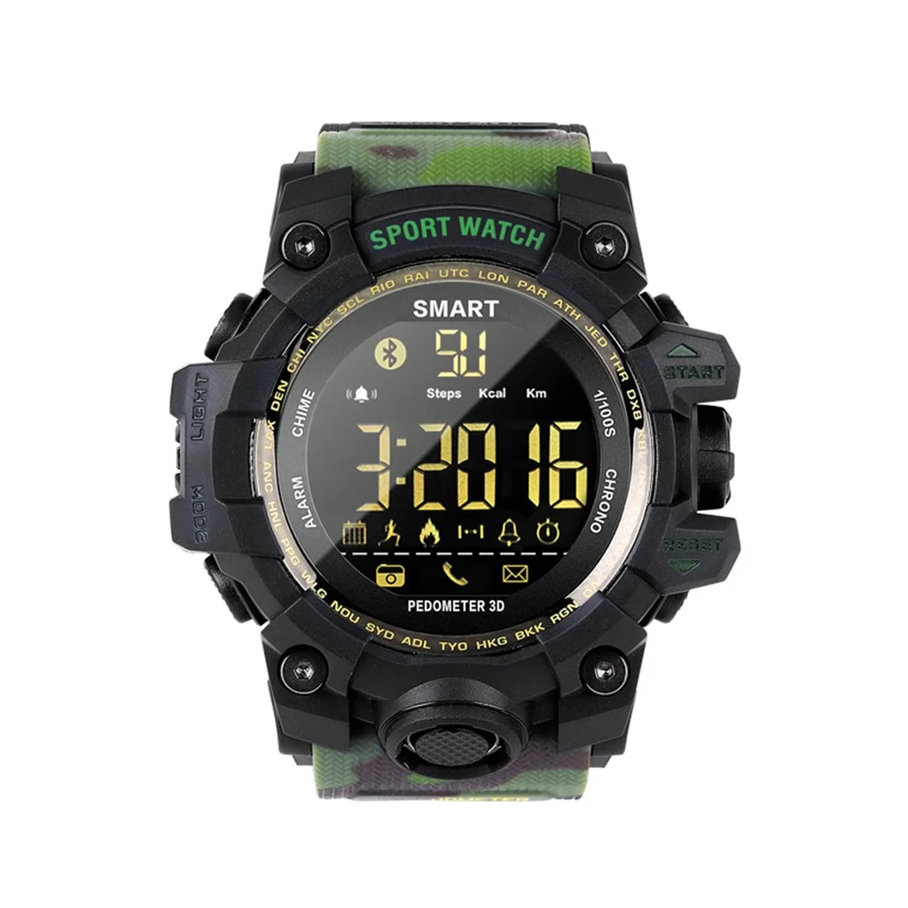 Водонепроницаемые смарт-часы CARCAM SMART WATCH EX16S с фитнес-трекером